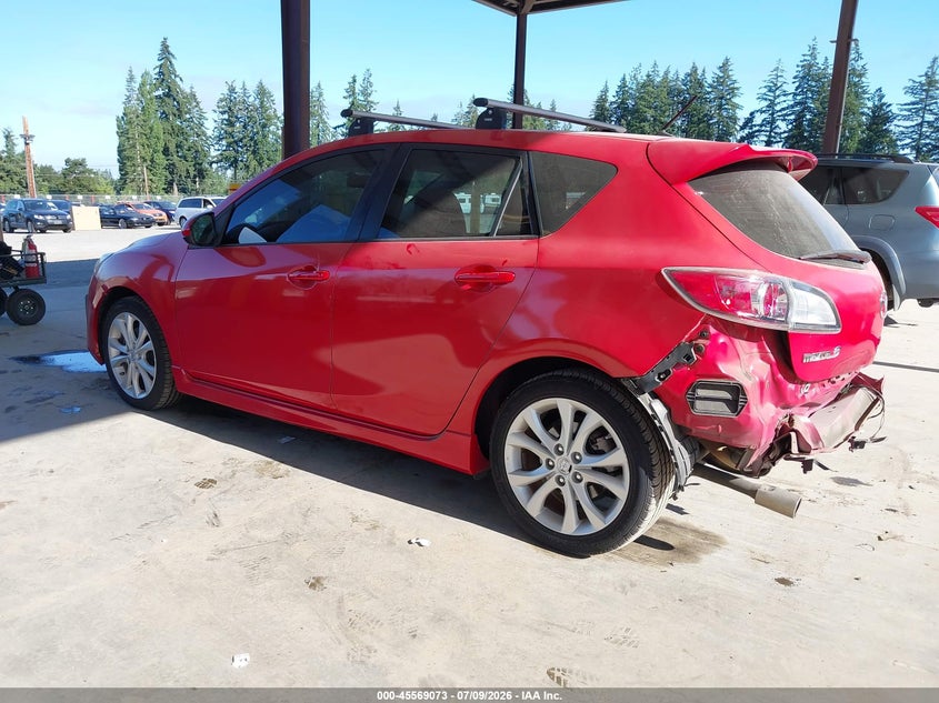 Vin: jm1bl1k52b1360723, lot: 46067402, mazda mazda3 s sport 20113