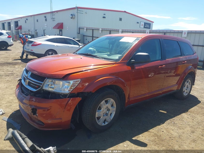 Vin: 3c4pdcab1ct275971, lot: 46067408, dodge journey se/avp 20122