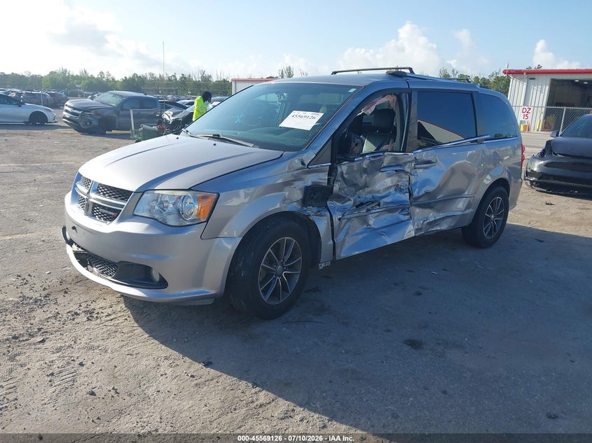 Vin: 2c4rdgcg0hr750142, lot: 46067456, dodge grand caravan sxt 20172
