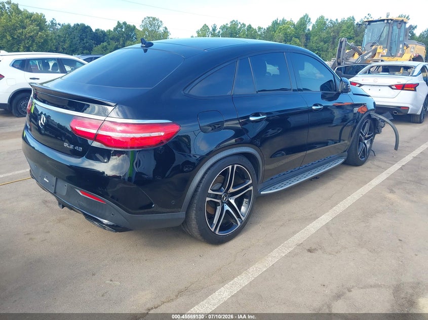 2019 Mercedes-Benz Amg Gle 43 Coupe 4Matic VIN: 4JGED6EB6KA149660 Lot: 45569130