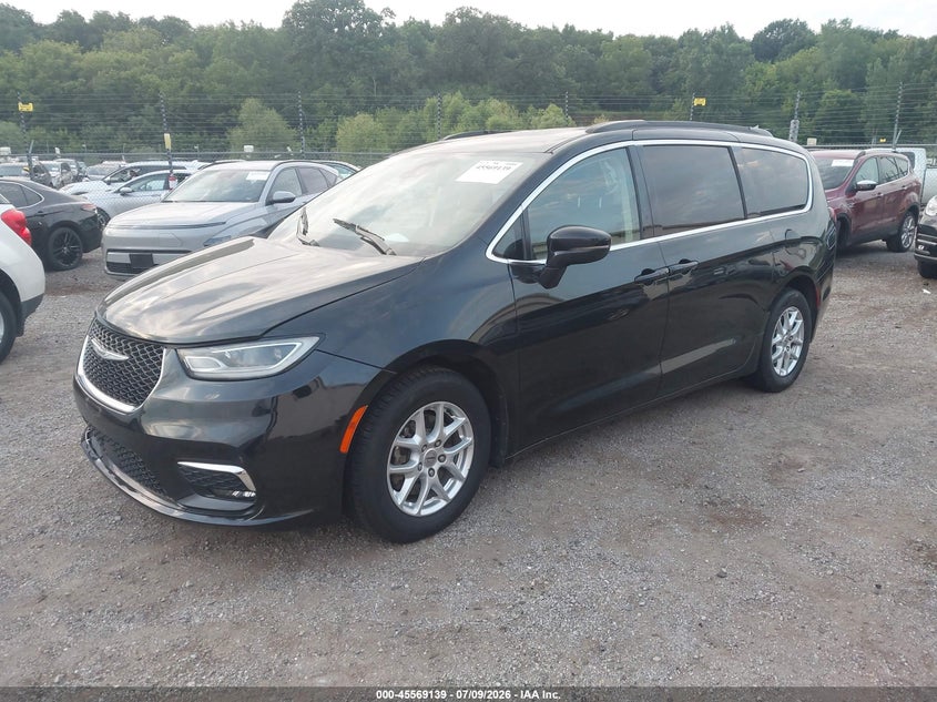 Vin: 2c4rc1bg6nr168978, lot: 46067468, chrysler pacifica touring l 20222