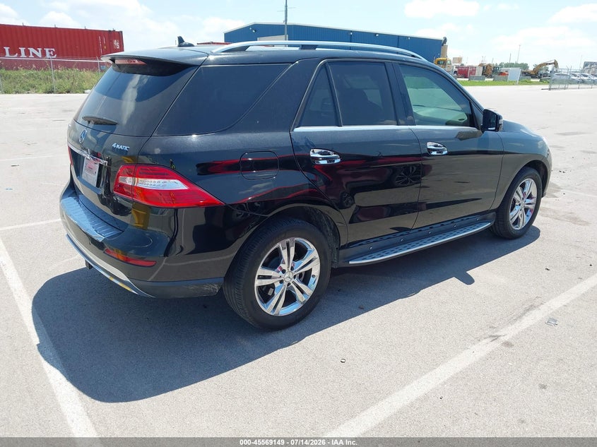 Vin: 4jgda5hb7da222595, lot: 46067478, mercedes-benz ml 350 4matic 20134