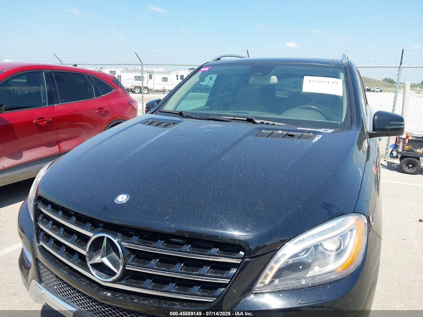 2013 Mercedes-Benz Ml 350 4Matic VIN: 4JGDA5HB7DA222595 Lot: 45569149