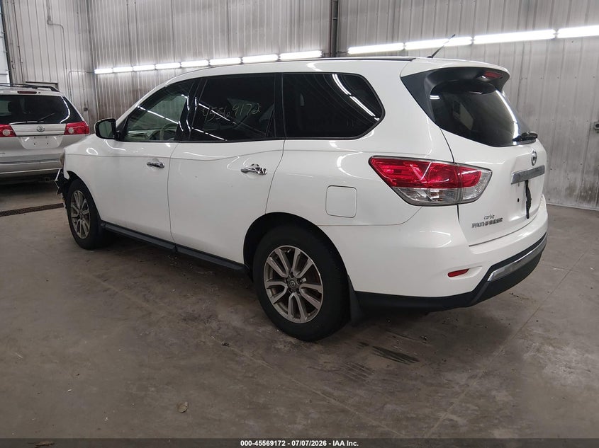 Vin: 5n1ar2mm1ec683931, lot: 46067501, nissan pathfinder s 20143