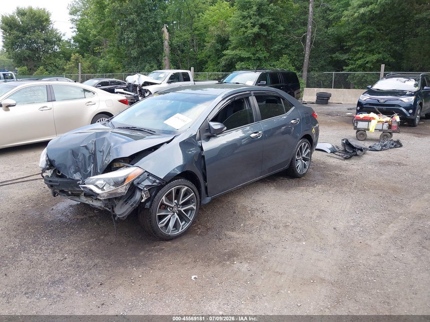 2016 Toyota Corolla, Front End, IAAI, VIN 2T1BURHEXGC596235 — photo 2