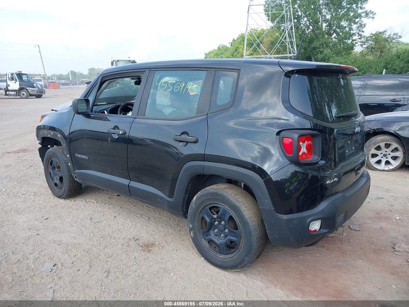 2019 JEEP RENEGADE auction photo 3