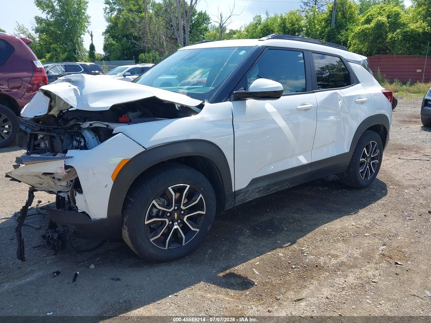 2023 Chevrolet TrailBlazer, Front End, IAAI, VIN KL79MVSL4PB122131 — photo 2