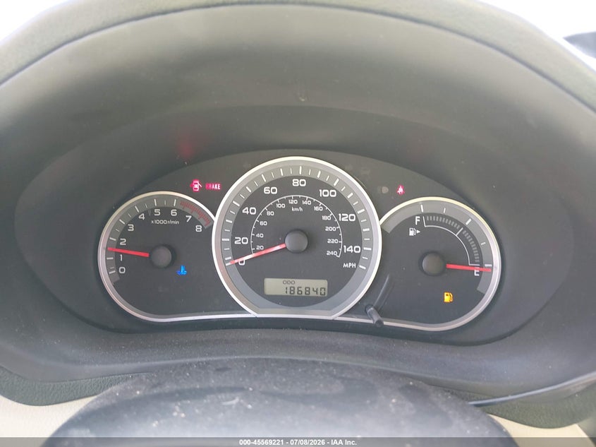 2011 SUBARU IMPREZA OUTBACK SPORT auction photo 7