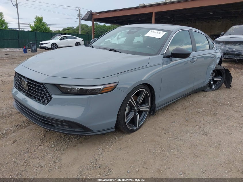 2025 Honda Accord Hybrid Sport, Оба бока, IAAI, VIN 1HGCY2F59SA004924 — фото 2