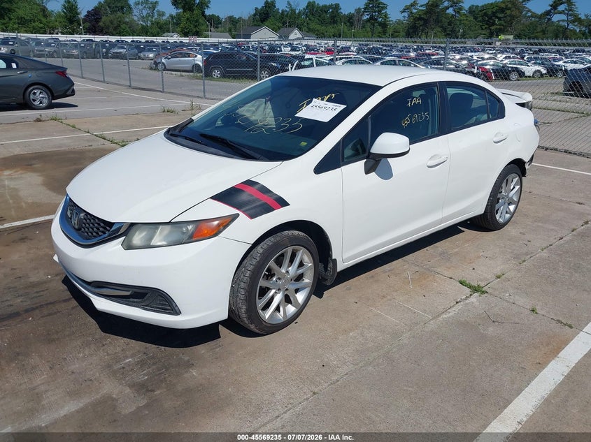 2014 HONDA CIVIC SEDAN 1.8L I-4 VVT, 143HP