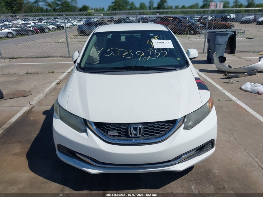 2014 HONDA CIVIC SEDAN 1.8L I-4 VVT, 143HP