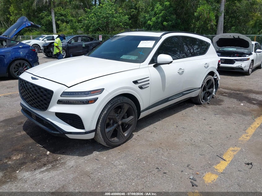 Vin: kmuhcesc1tu312031, lot: 46067575, genesis gv80 3.5t prestige black awd 20262