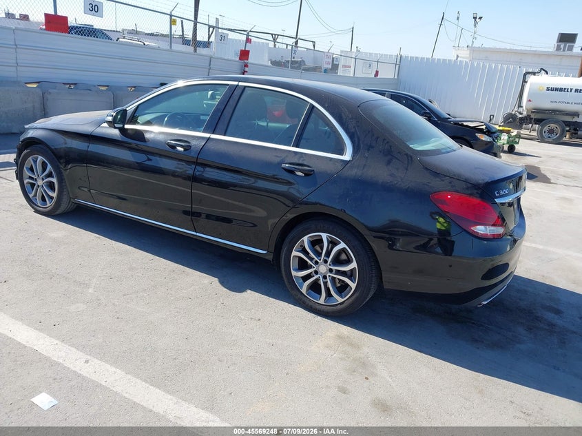 2015 MERCEDES-BENZ C 300 auction photo 3