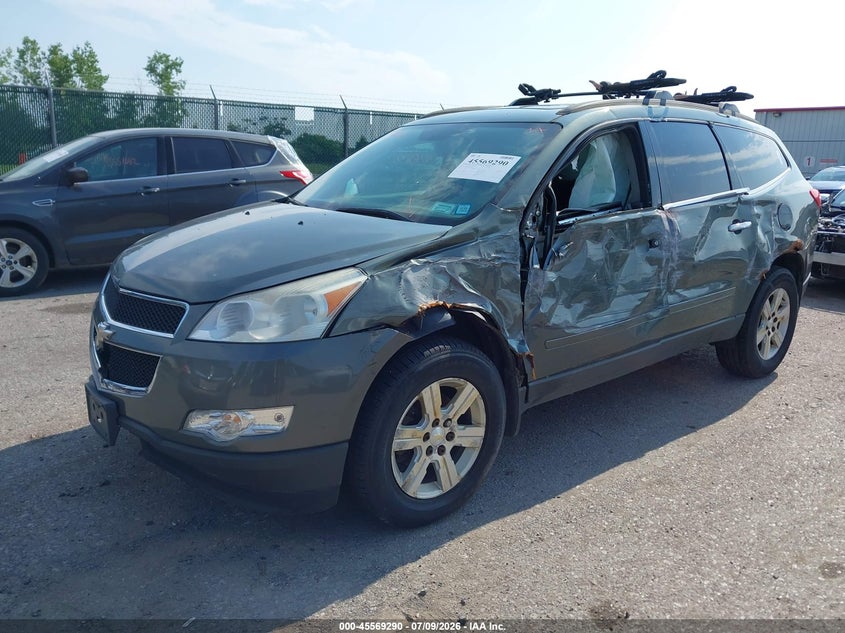 Vin: 1gnkrjed0bj238547, lot: 46067619, chevrolet traverse lt w/2lt 20112