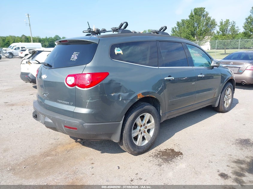 Vin: 1gnkrjed0bj238547, lot: 46067619, chevrolet traverse lt w/2lt 20114