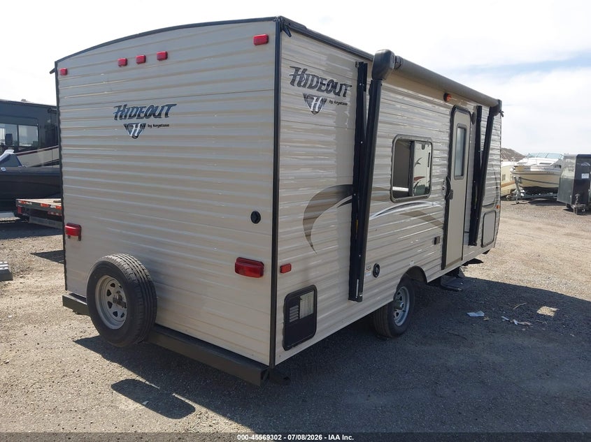 2017 KEYSTONE HIDEOUT 178HLS auction photo 4