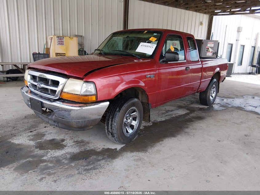 2000 Ford Ranger, Обычный износ, IAAI, VIN 1FTYR14V5YPB72337 — фото 2