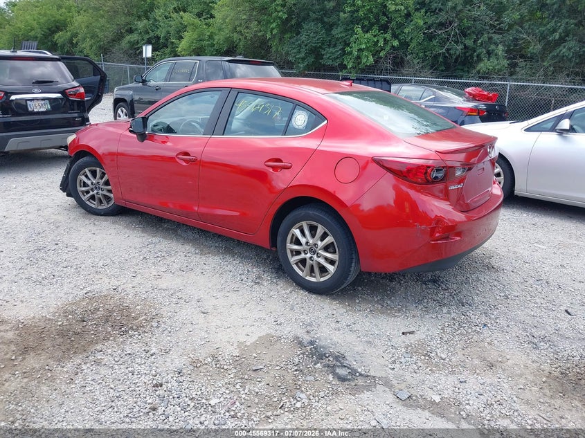 Vin: jm1bm1v70e1148563, lot: 46067646, mazda mazda3 i touring 20143