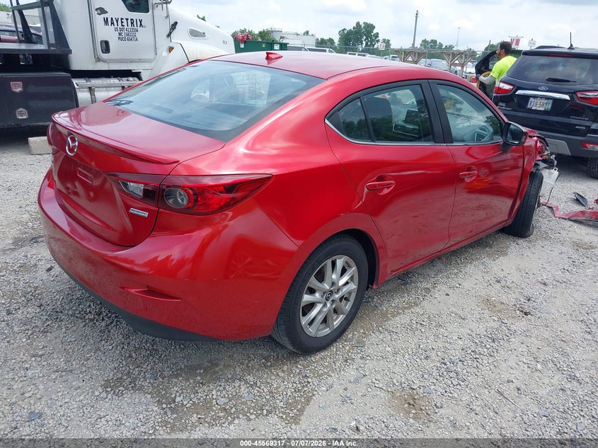 Vin: jm1bm1v70e1148563, lot: 46067646, mazda mazda3 i touring 20144
