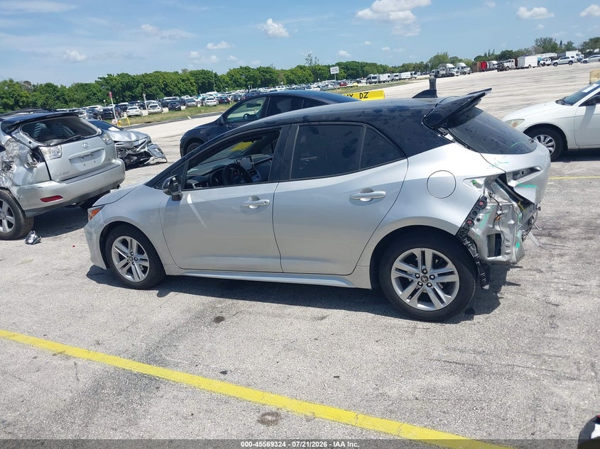 2022 Toyota Corolla Se VIN: JTND4MBE9N3156495 Lot: 45569324