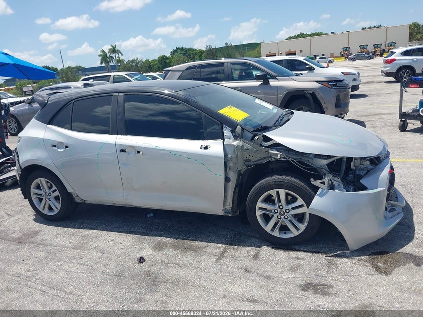 2022 Toyota Corolla Se VIN: JTND4MBE9N3156495 Lot: 45569324