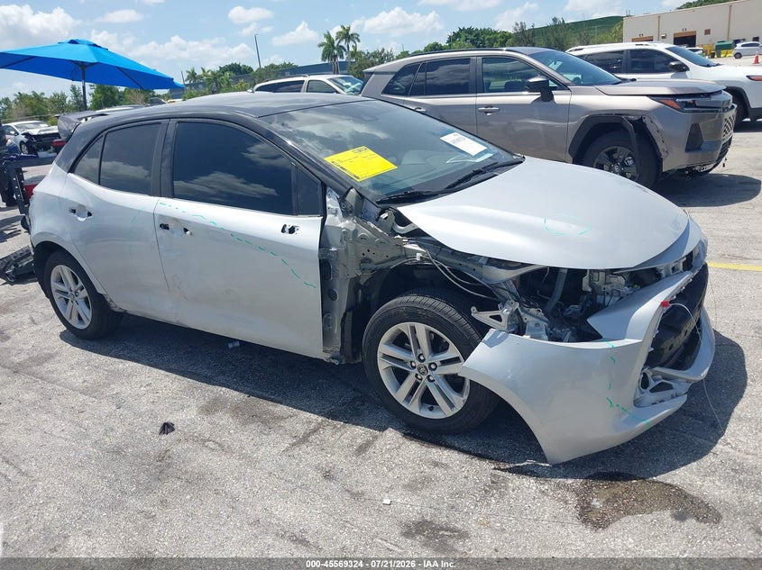 2022 Toyota Corolla Se VIN: JTND4MBE9N3156495 Lot: 45569324