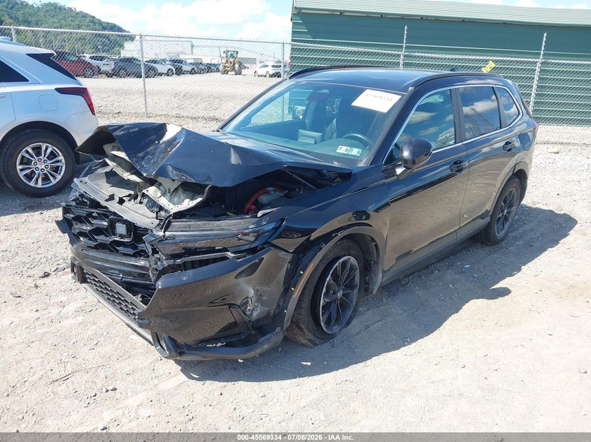 2024 Honda Cr-V Hybrid Sport, Front End, IAAI, VIN 7FARS6H58RE027616 — photo 2