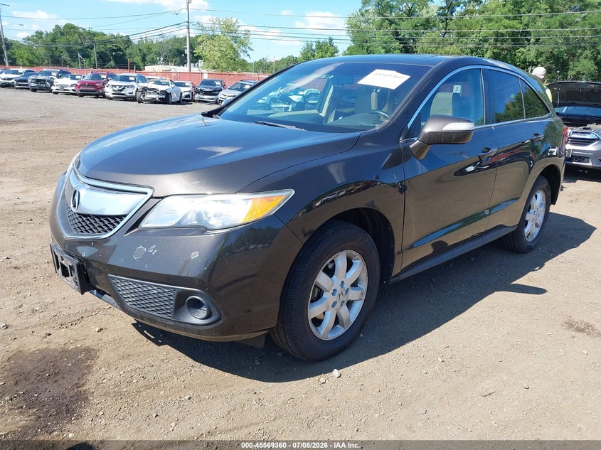 2015 Acura RDX, Rear, IAAI, VIN 5J8TB4H35FL011291 — photo 2