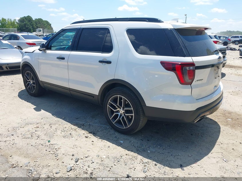 Vin: 1fm5k8gt4gga17024, lot: 46067732, ford explorer sport 20163