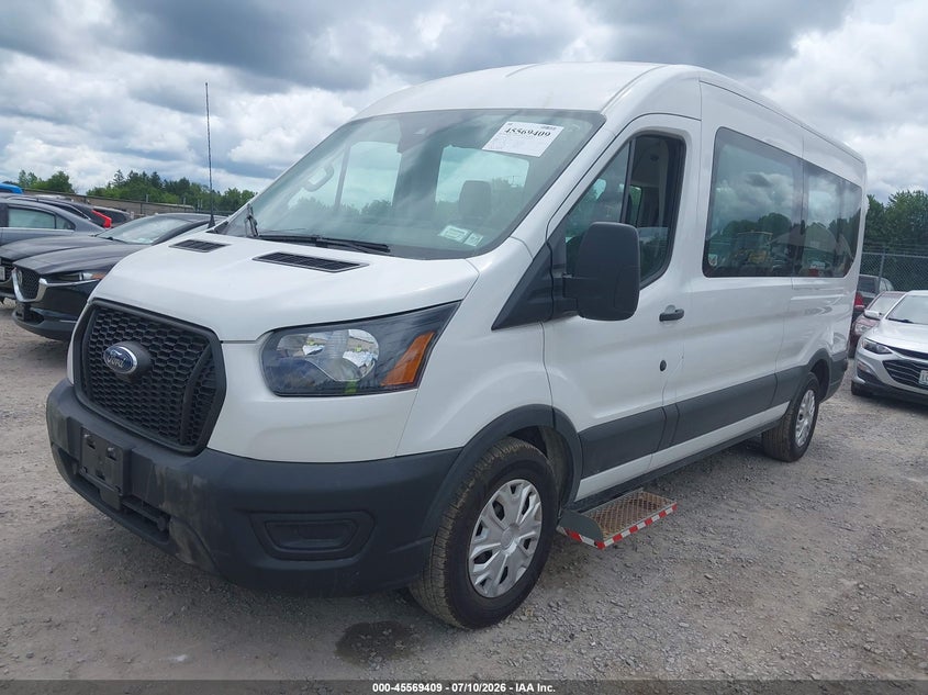 Vin: 1fdax2c88nka25720, lot: 46067738, ford transit-350 passenger van xl 20222