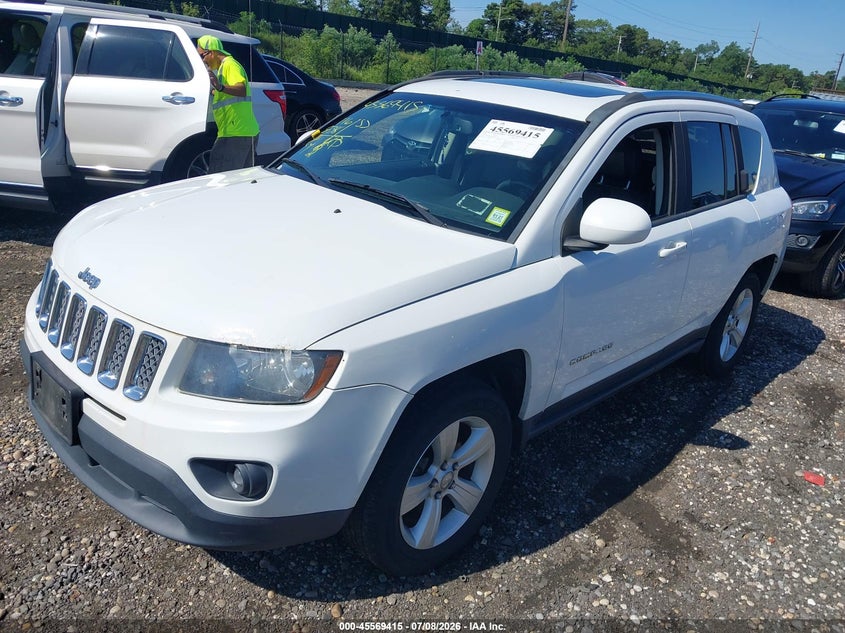 Vin: 1c4njdebxed647770, lot: 46067744, jeep compass latitude 20142