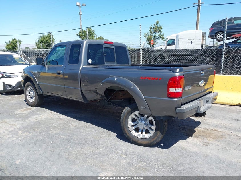 2007 FORD RANGER PICKUP 3.0L V-6 148HP