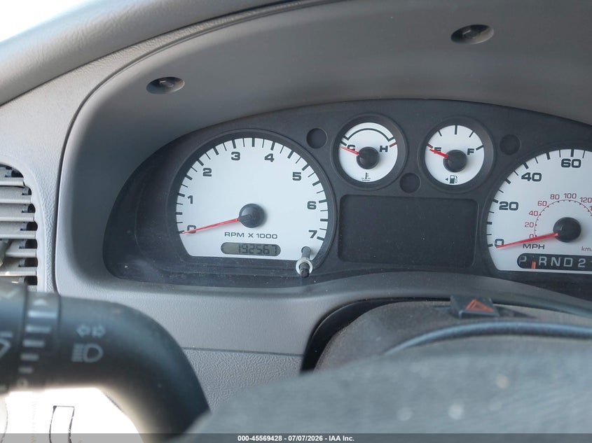 2007 FORD RANGER PICKUP 3.0L V-6 148HP