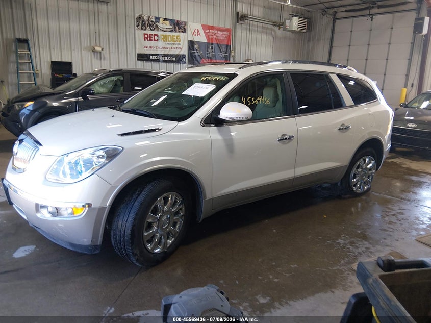 Vin: 5gakvded8cj325508, lot: 46067765, buick enclave premium 20122