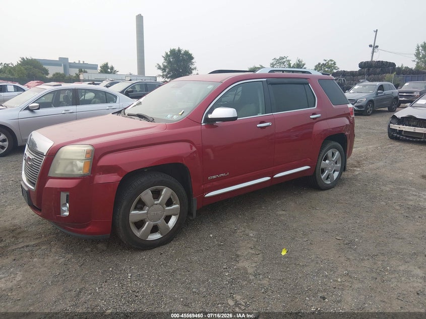 Vin: 2gkflze33d6138822, lot: 46067789, gmc terrain denali 20132