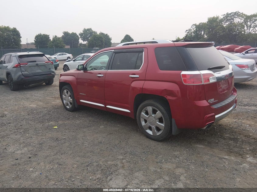 Vin: 2gkflze33d6138822, lot: 46067789, gmc terrain denali 20133