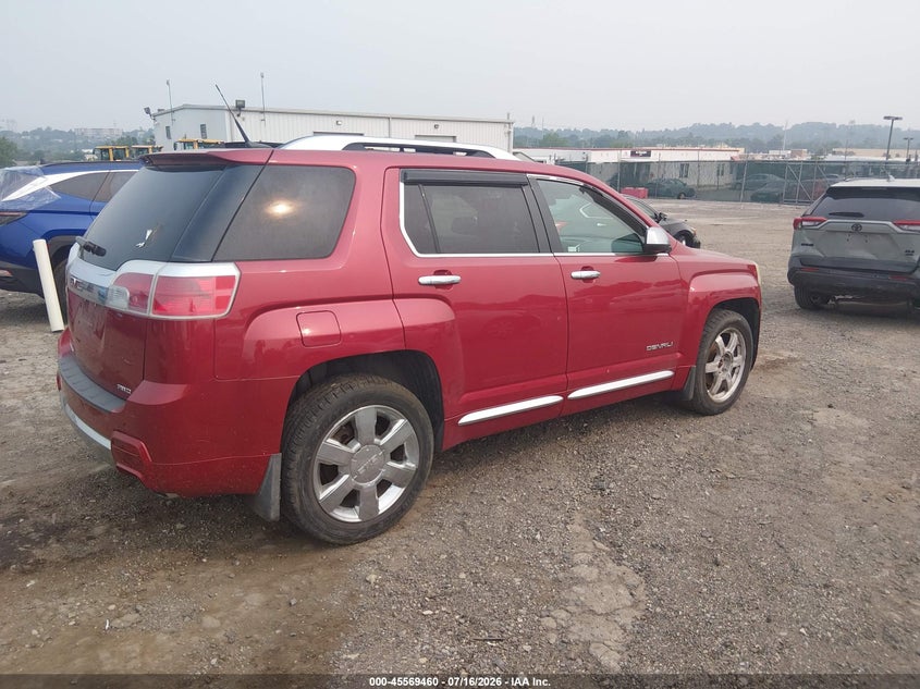 Vin: 2gkflze33d6138822, lot: 46067789, gmc terrain denali 20134