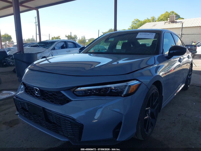2026 HONDA CIVIC SEDAN 2.0L I-4 DI, DOHC, VVT, 141HP