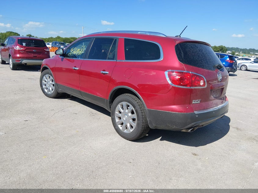 Vin: 5gakvcedxcj131153, lot: 46067809, buick enclave leather 20123