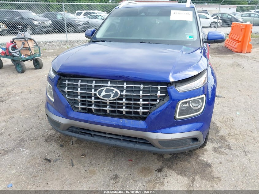 2020 Hyundai Venue Sel VIN: KMHRC8A33LU043665 Lot: 45569486