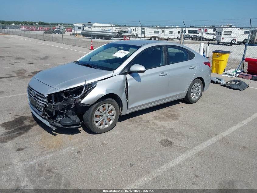 Vin: 3kpc24a31je025683, lot: 46067839, hyundai accent se 20182