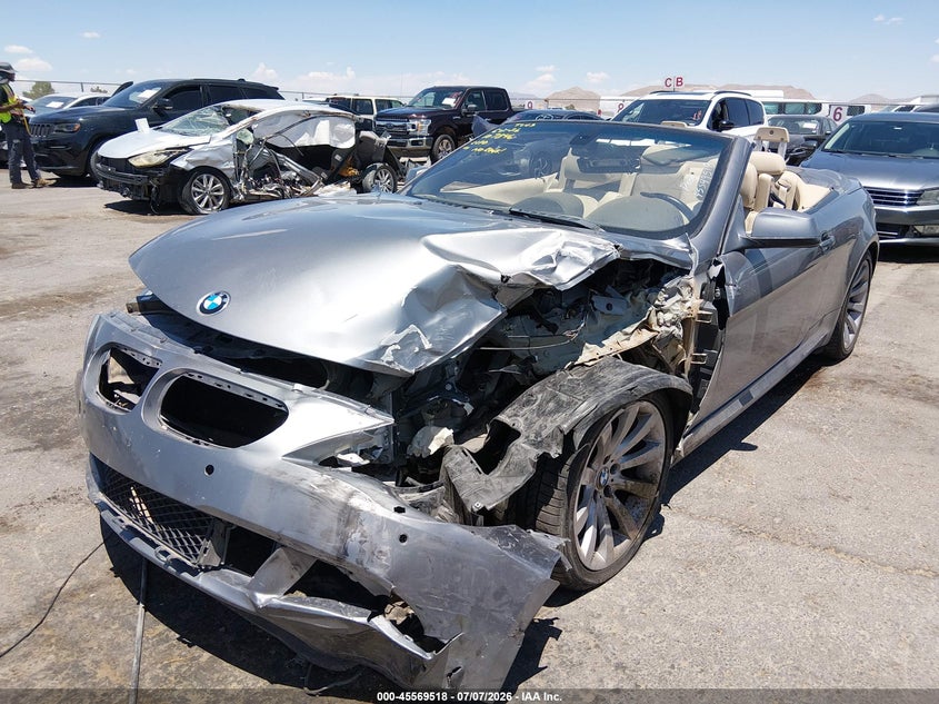 Vin: wbaeb5c57ac225744, lot: 46067847, bmw 650i 20102