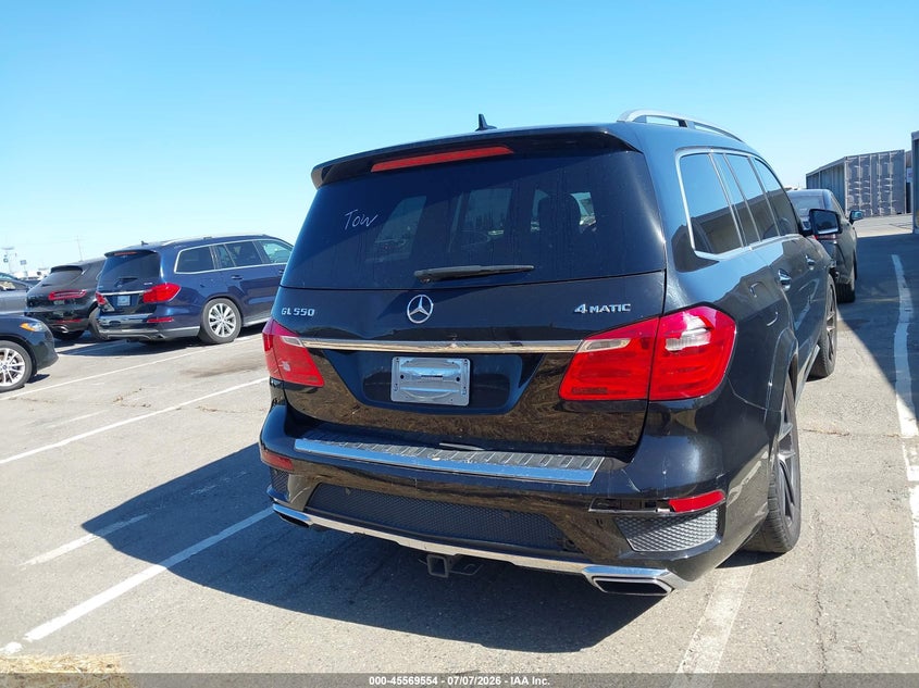 2015 Mercedes-Benz Gl 550 4Matic VIN: 4JGDF7DE4FA500417 Lot: 45569554
