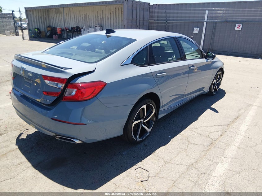 2021 HONDA ACCORD auction photo 4