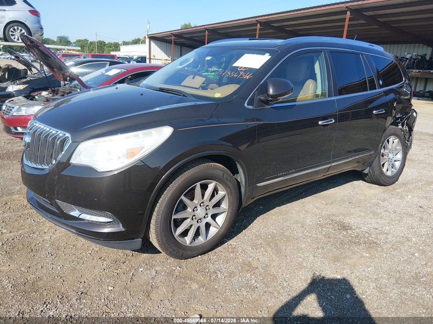 Vin: 5gakrbkd7ej183474, lot: 46067895, buick enclave leather 20142