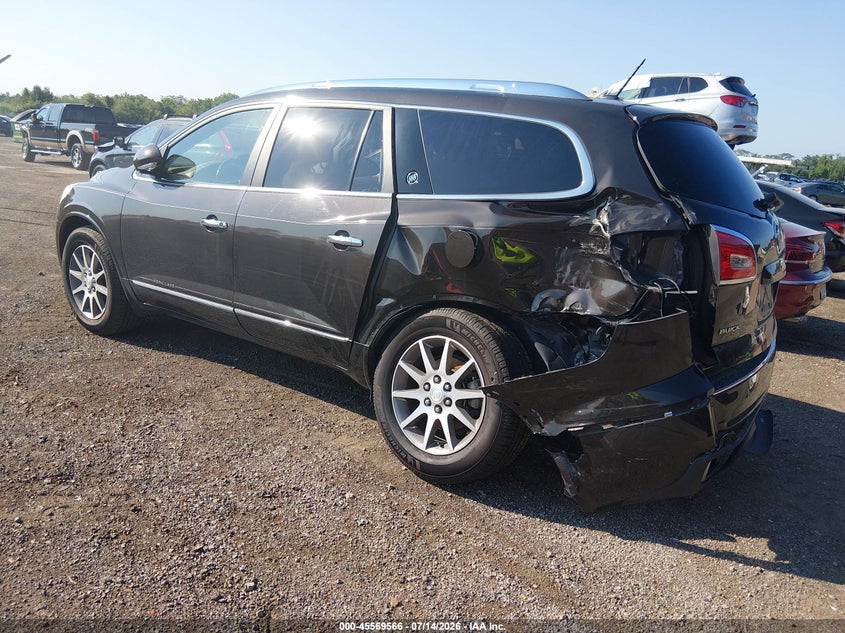 Vin: 5gakrbkd7ej183474, lot: 46067895, buick enclave leather 20143
