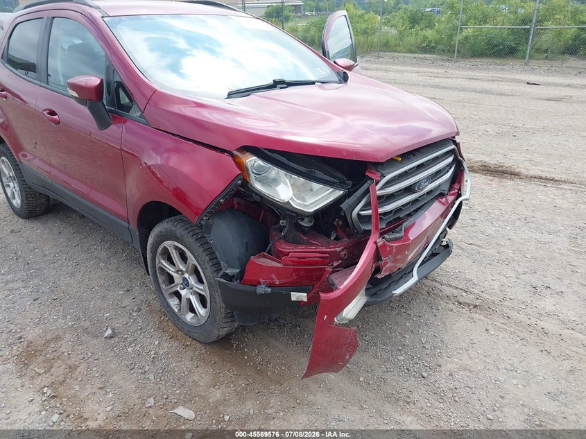 2020 Ford Ecosport Se VIN: MAJ6S3GLXLC317606 Lot: 45569576