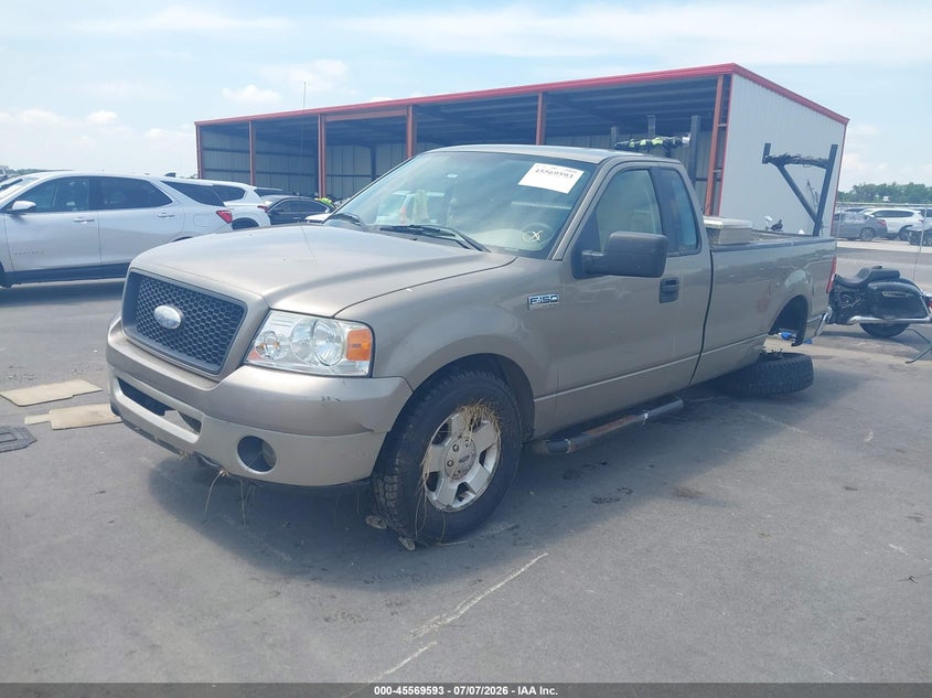 2006 Ford F-150, Лівий зад, IAAI, VIN 1FTRF12W36NA59438 — фото 2