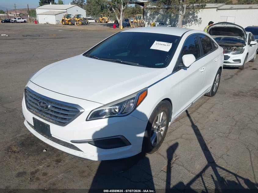 2016 Hyundai Sonata Se 5NPE24AF2GH382782 photo 1