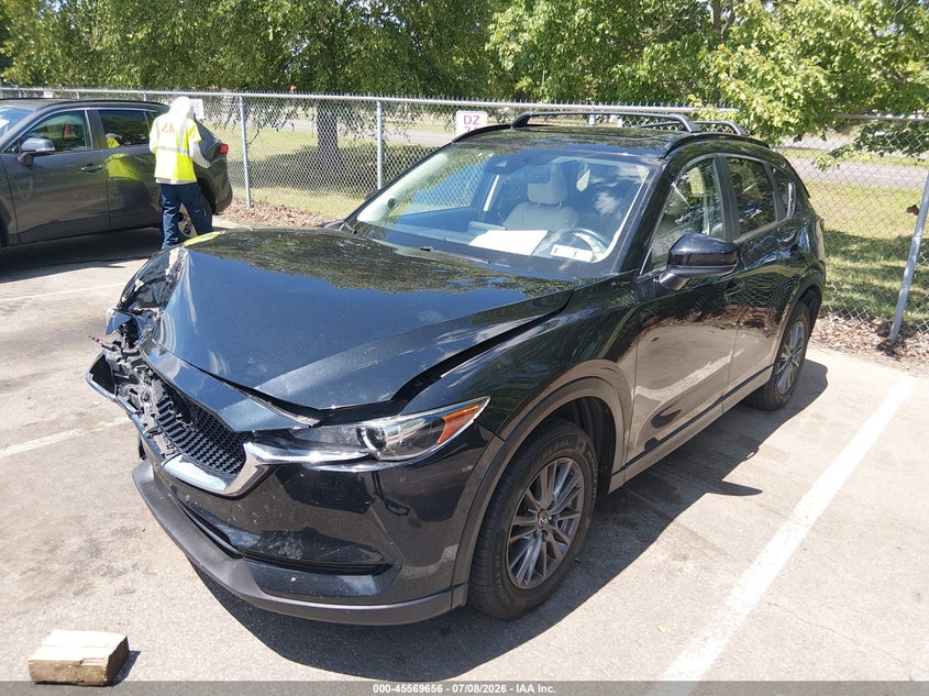 2020 Mazda CX-5, Front & Rear, IAAI, VIN JM3KFBCM7L0823053 — photo 2